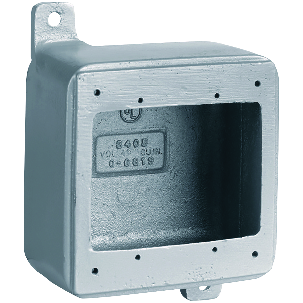 FD SERIES - ALUMINUM DEEP TWO GANG CAST DEVICE BOX