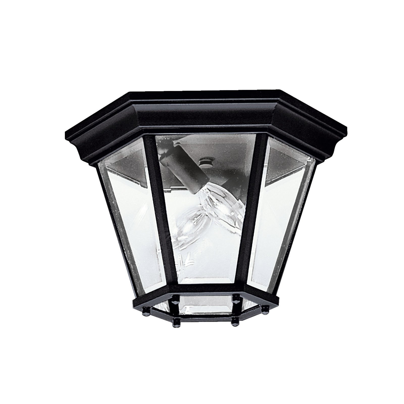 The 15.25 inch 3 Light Flush Mount in Black finish offers a transitional style featuring a satin-etched glass shade.  This beautiful flush mount blends well with a variety of decors.