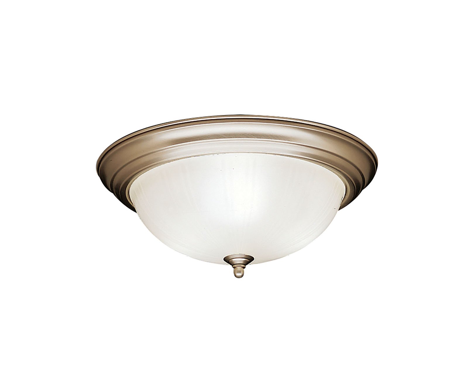 The Hastings Collection takes classic design and offers its own unique, modern twist. Characterized by its long, sweeping arms, Hastings fixtures offer a clean look while remaining fresh and exciting. With our Brushed Nickel finish over its hand-wrought steel frame, you can be sure of a high quality fit and finish that is second to none. This flush mount ceiling fixture is perfect for the homeowner looking to add a classic touch. Its 3 light design utilizes Satin-etched glass to add elegance to your home's ceilings.