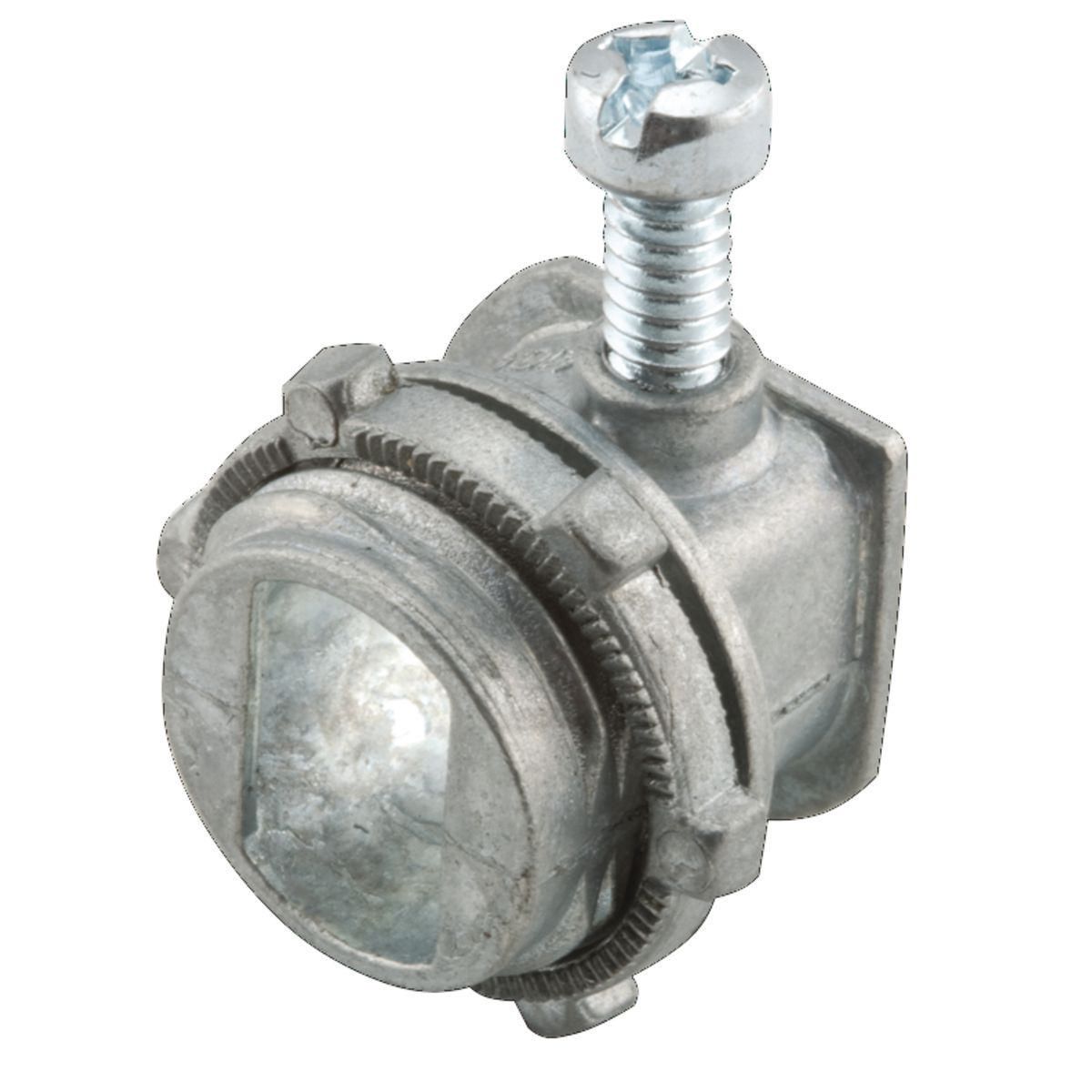 Set Screw Connectors Die Cast Zinc, 3/8 In. Trade Size, For 1/2 In.knockout