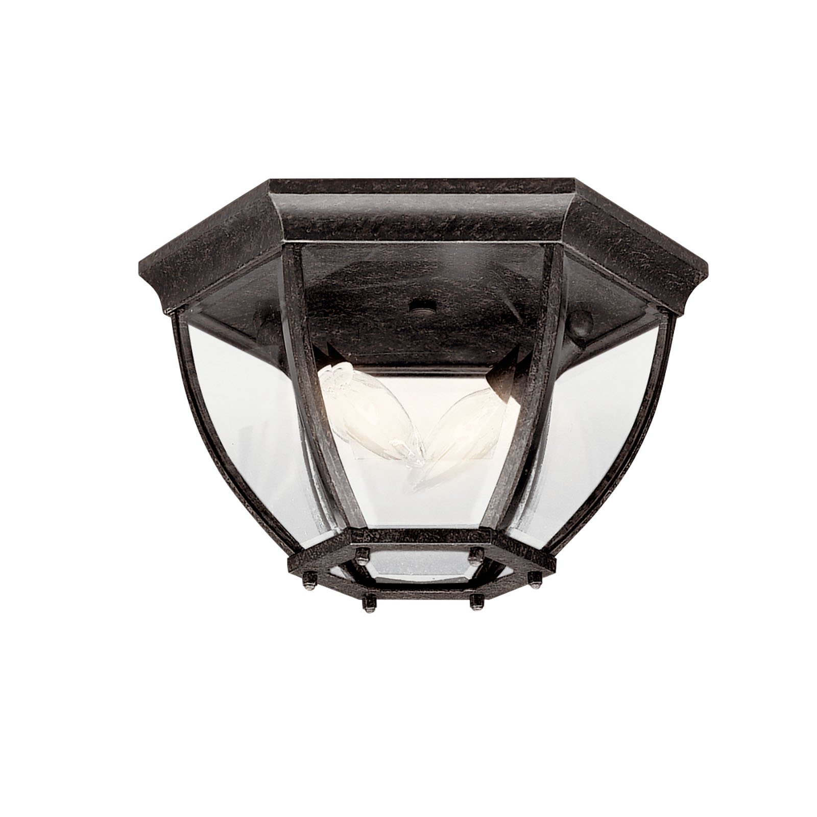 The 15.25 inch 3 Light Flush Mount in Black finish offers a transitional style featuring a satin-etched glass shade.  This beautiful flush mount blends well with a variety of decors.