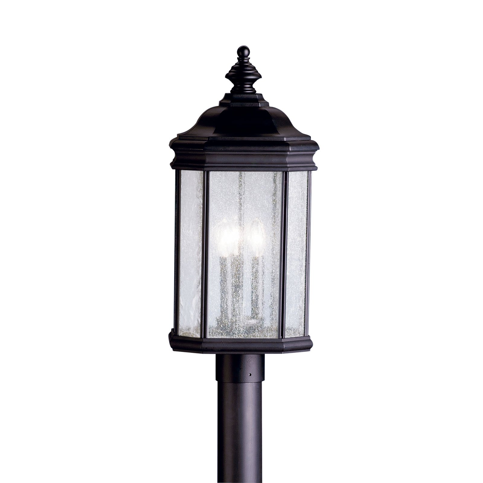 The 15.25 inch 3 Light Flush Mount in Black finish offers a transitional style featuring a satin-etched glass shade.  This beautiful flush mount blends well with a variety of decors.