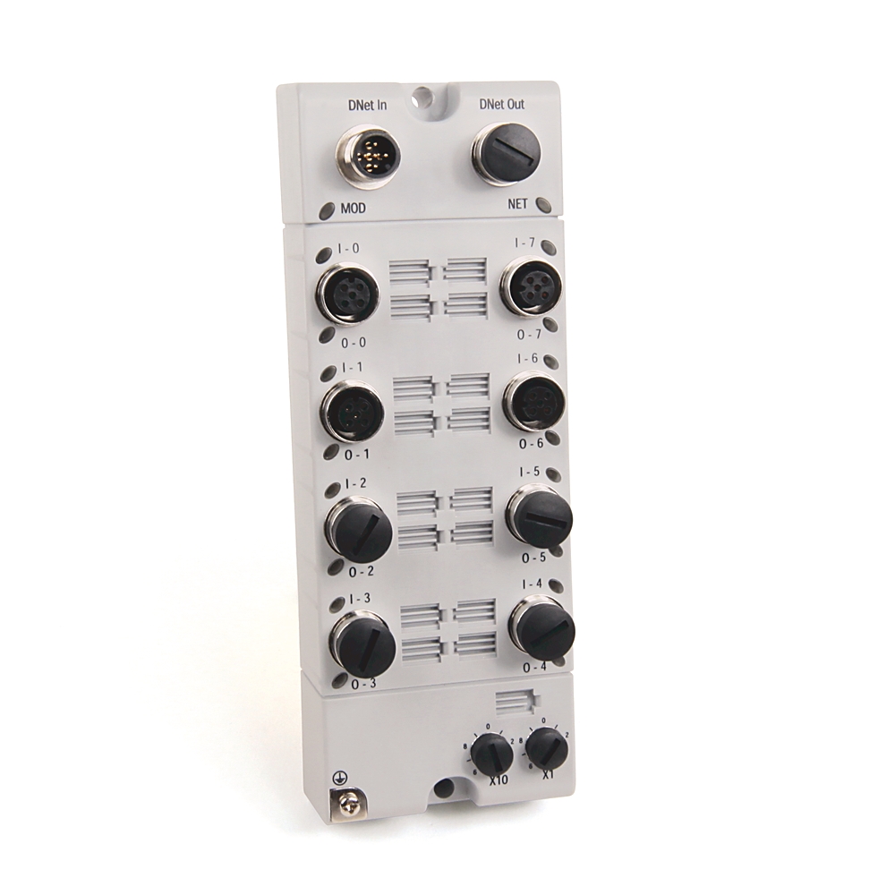 Product image for Allen-Bradley 1732D-8I8O1212D Armorblock 16-Point Combination Block