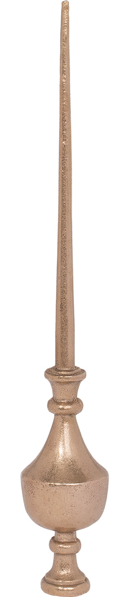 Product image for HAR BF16I1/2 Bronze Finial 1/2x16