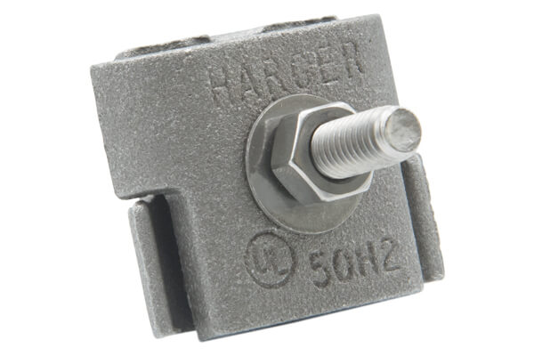 Product image for Harger Lightning & Grounding A1BC 1-Bolt Aluminum Connector