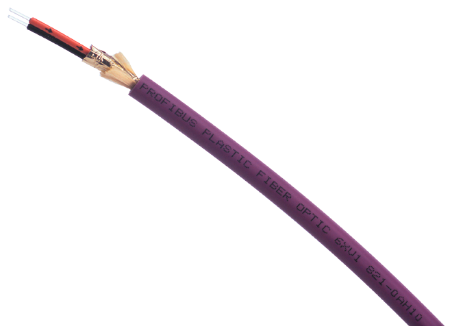 SIMATIC NET, PROFIBUS PLASTIC FIBER OPTIC, STANDARD CABLE WITH 4 BFOC CONNECTORS L = 20 M