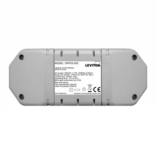 16a Ce Power Pack For Occupancy Sensors. Features Include Auto On/ Manual On.  Local Switch. Latching Relay. Line Voltage Input Of 230 Vac Plus/minus 10 Percent.  50/60hz. Low Voltage. Input-24vdc. 2ma. Output-24vdc. 175ma.  Surface Mount . Rohs Compliant  - Gray