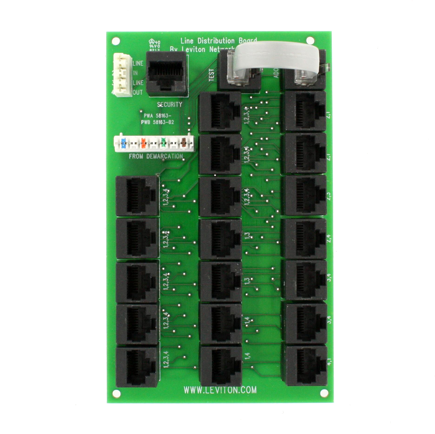 Telephone Line Distribution Board