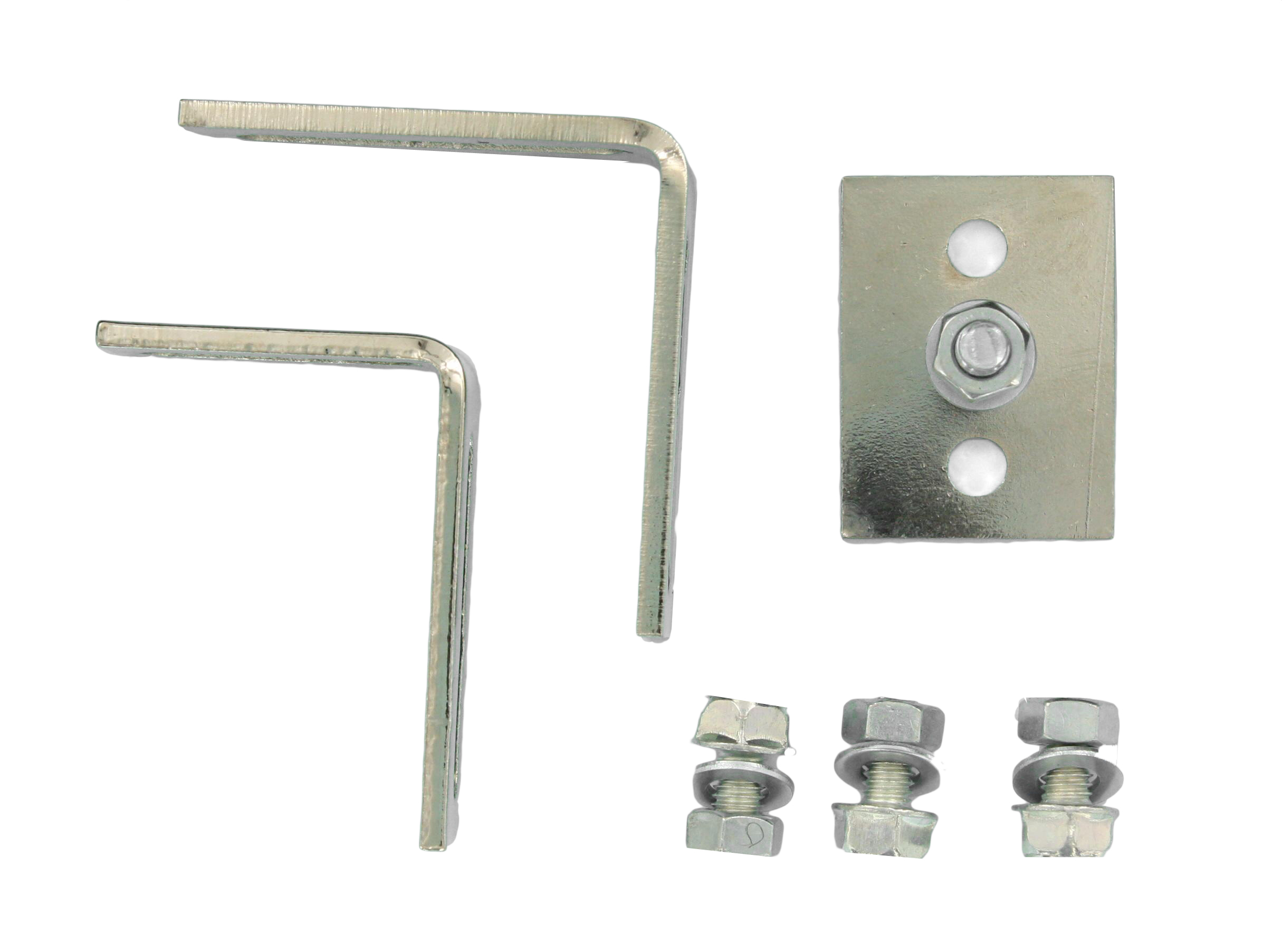 2x2 Duct Mounting Bracket Kit (install on front of rack or cabinet)
