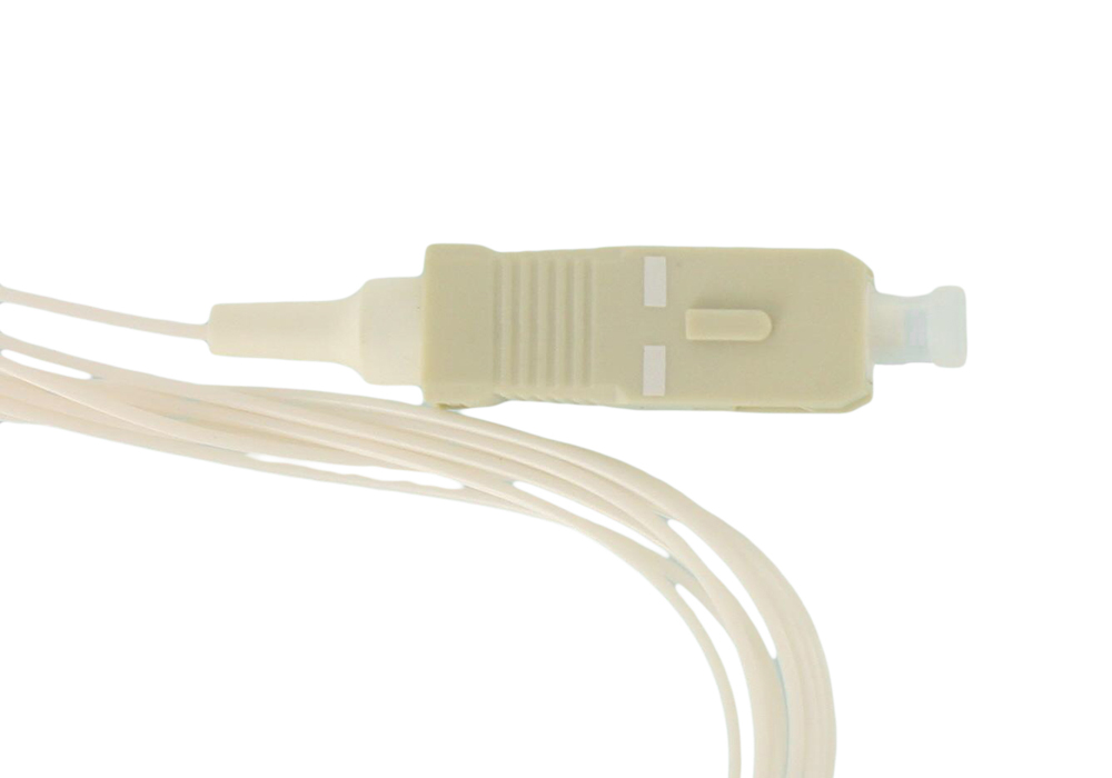 50/125UM Laser Optimized 10G Pigtail .9MM Tight Buffer Cable, SC Connector Mulitmode, 3 Meter Length