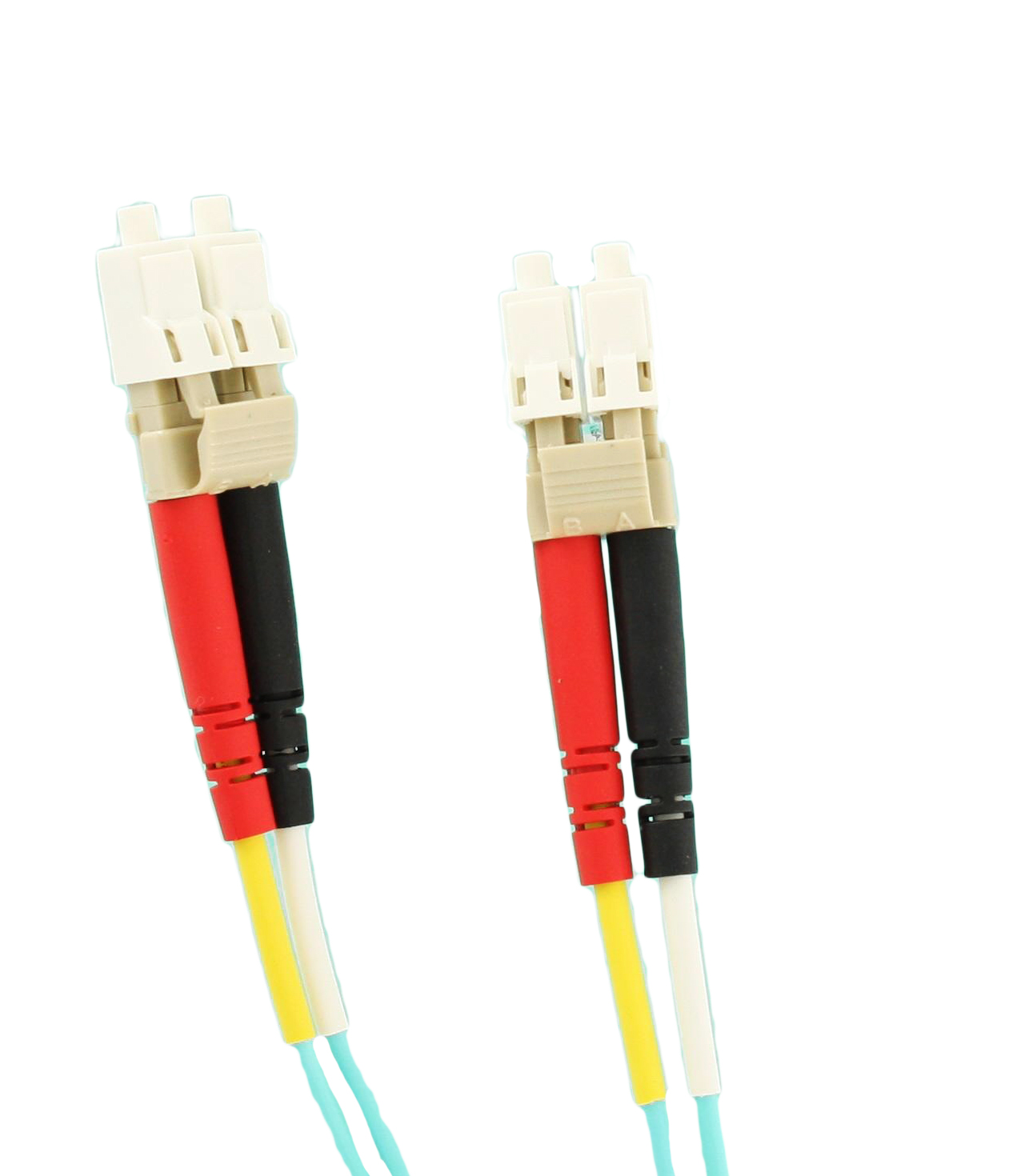 10G 300M  Multimode OM3 Fiber Patch Cord A To B Polarity LC To LC Duplex Riser-Rated 50/125 UM Laser Optomized 7 Meters