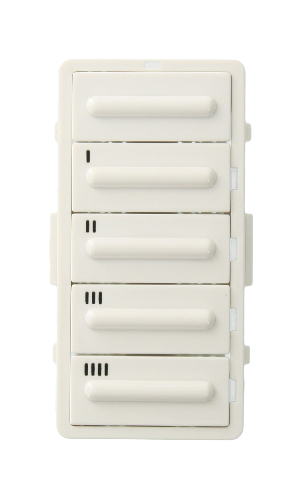 Color Change Kit for the 5-Button LTBxx Series Timers, White