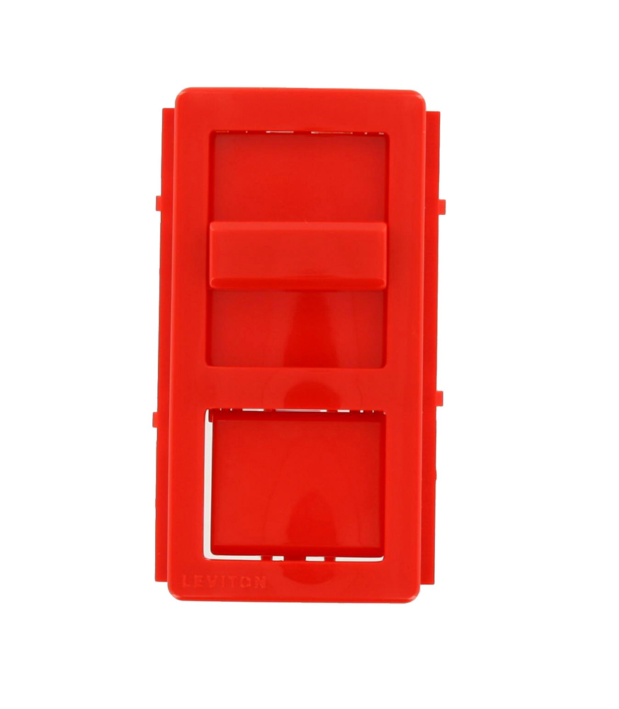 Illumatech Color Conversion Kit, Snap-On Red Frame with Slider and Non-Lighted Push Button
