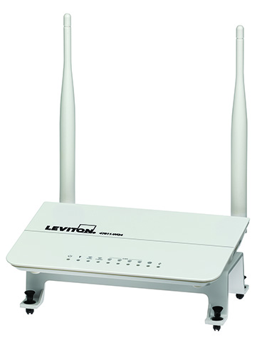 Product image for LEV 47611-WG4 WH 4PT GIG W/300MBPS