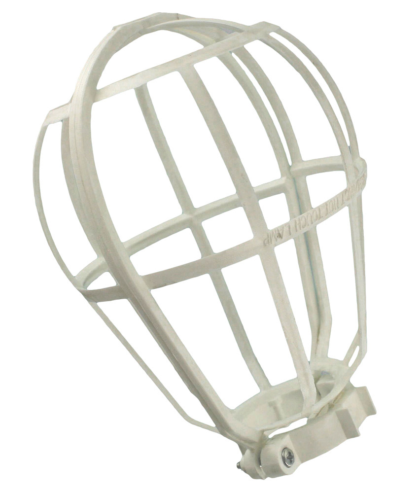 Replacement guard for ceiling lampholders.