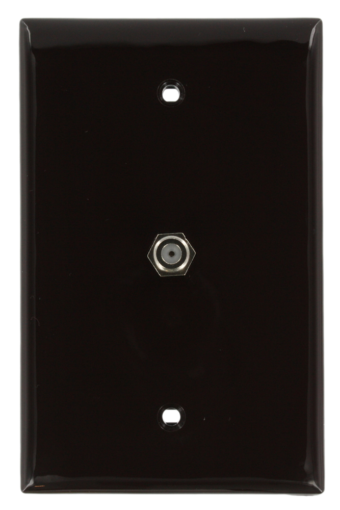 Midsize Video Wall Jack F connector Brown