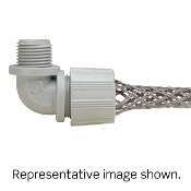 1-Inch 90-Degree, Male, Nylon Body, Nylon Cord Sealing Strain-Relief, 0.437 0.562 Cord Range