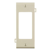 1-Gang Decora/GFCI Device Decora Wallplate, Sectional, Thermoplastic Nylon, Device Mount Center Panel, Light Almond