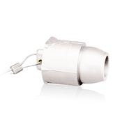 19 Series Ball Nose, Male, Protective Cap, White