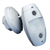24 VDC, 8-10 Ft Wall Mounted, Multi-Tech Occupancy Sensor OSW12-M0W, Kitted with Power Base OPB15 to Complete a Self Contained Line Voltage Sensor, White