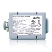 "20A Standard Power Pack for Occupancy Sensors features include Auto ON Latching Relay Line Voltage Input 120/208/220/230/240/277V 50/60Hz Low Voltage Input-24VDC 2mA Output-24VDC 225mA. Housing 1/2"" Threaded nipple w/locknut fits on or in a 4"" sqr...