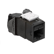 Atlas-X1 Cat 5e UTP QuickPort Connector, Black