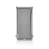 Decora Rocker Slide color change kit with locator light - Grey