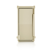 Decora Rocker Slide color change kit without locator light - Ivory