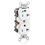 Product image for LEV T8300-W WH DUP TR HG REC 2P3W 5