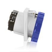 Product image for LEV W3125-R9 BU P/S REC 3P4W 125A 2