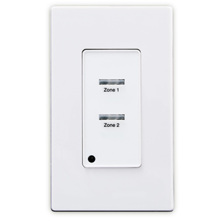 Product image for LEV ZMDSW-2W Z-MAX SWITCH 2 BUTTON