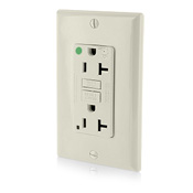 Product image for LEV 7899-HGT 20A SL PRO GFCI HG
