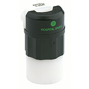 20 Amp, 125 Volt, Connector, Straight Blade, Hospital Grade, Grounding, Black-White