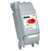 60 Amp Fused Safety Disconnect Switch, 3 Pole, 600 Volt, 15HP-120/208V-240V 30HP-480V 50HP-600V Rated, - IP67, Watertight