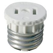 15 Amp, 660 Watt, 125Volt, 2-Pole, 2-Wire, Lampholder to Outlet