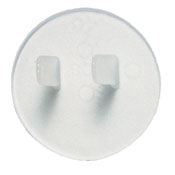Outlet Protector Safety Caps, 12 Pieces, Clear