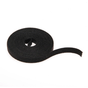 15' Velcro Bulk Roll, Color Black