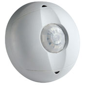 Leviton Low Voltage Occupancy Sensor, Ceiling Mounted, 450 Sq Ft Coverage, PIR Only, White