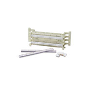 GigaMax 5E 110-Style Wiring Block, Wall Mount with Legs Kit, Cat 5E with C4S, 100-Pair