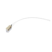 Pigtail Fiber Optic Cable Assembly, 62/125UM Multimode 900 Micron Tight Buffer Cable, SC-MM Connector, 3 Meter Length