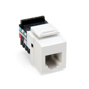 Voice Grade QuickPort Connector, White