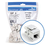 Product image for LEV 61110-BW6 EXTREME CAT 6 UTP JAC