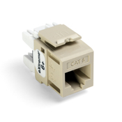 eXtreme 6+ QuickPort Connector, CAT 6, Ivory