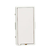 , Color Change Kit For True Touch Dimmer, White Frame-Silver Touch Plate