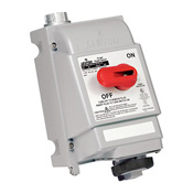 20 Amp, 347/600 Volt 3PY, IEC 309-1 & 309-2, 4P, 5W, Mechanical Interlock North American Pin & Sleeve Receptacle, Industrial Grade, IP67, Watertight, Non-Fused - Black