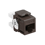 eXtreme 10G QuickPort Connector, CAT 6A, brown