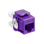 eXtreme 10G QuickPort Connector, CAT 6A, purple