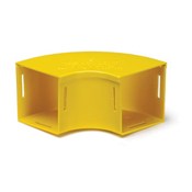 4x4 Horizontal Elbow 90deg w/Cover