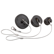 DUST COVER FOR SINGLE POLE FEMALE PLUG. CROUSE-HINDS #A201114-2.