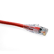 eXtreme 6+ SlimLine Patch Cord, CAT 6, 3-Foot Length, Red